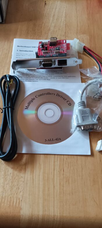 Dexlan RS 232 2 port and 5V buspower - Image 2
