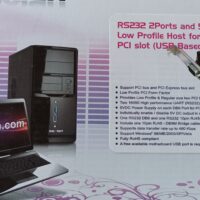 Dexlan RS 232 2 port and 5V buspower